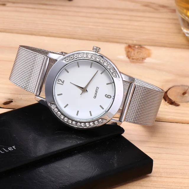 Top Brand Women's Quartz Bracelet Watch Women Dress Watches Ladies Silver Casual Top Brand Women's Quartz Bracelet Watch Women Dress Watches Ladies Silver Casual