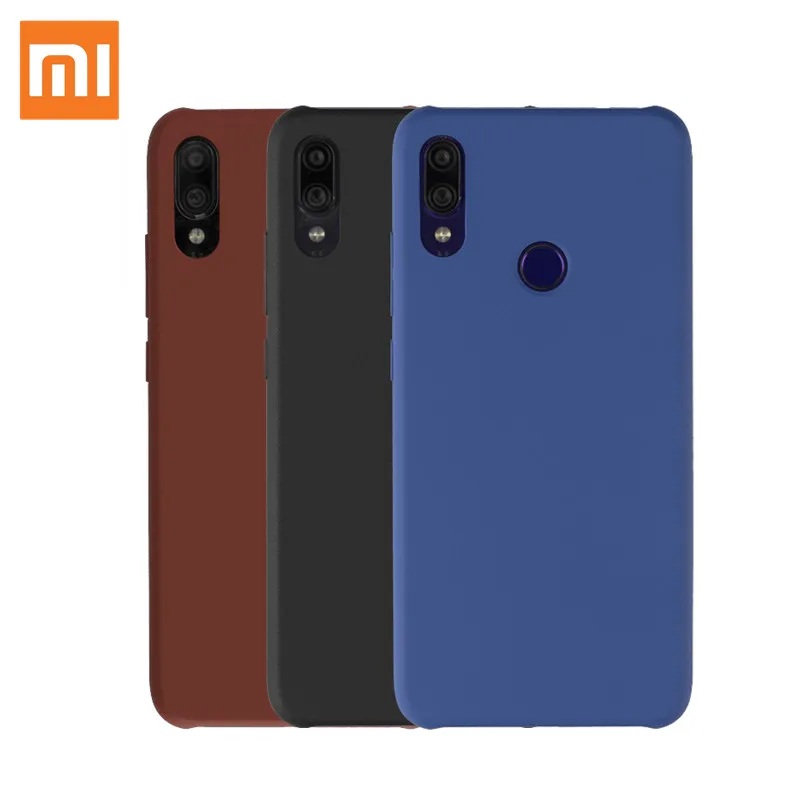 

Original Xiaomi Redmi Note 7 Case PC Cover Bag Fashion Back Shell Ultra Thin Back Cases Fundas Coque Capa for Xiaomi Note7