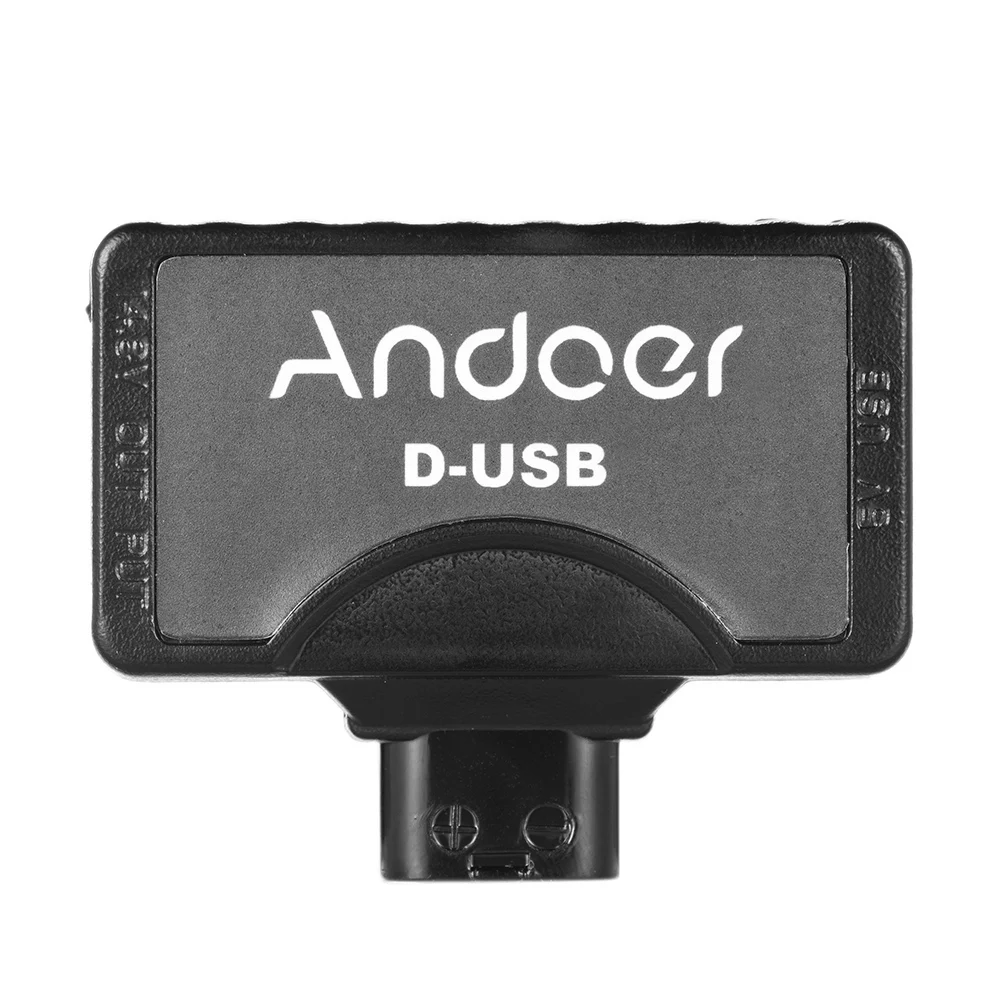 Andoer портативный и гибкий разъем usb адаптера D Tap на 5 В для V Mount батареи видеокамеры