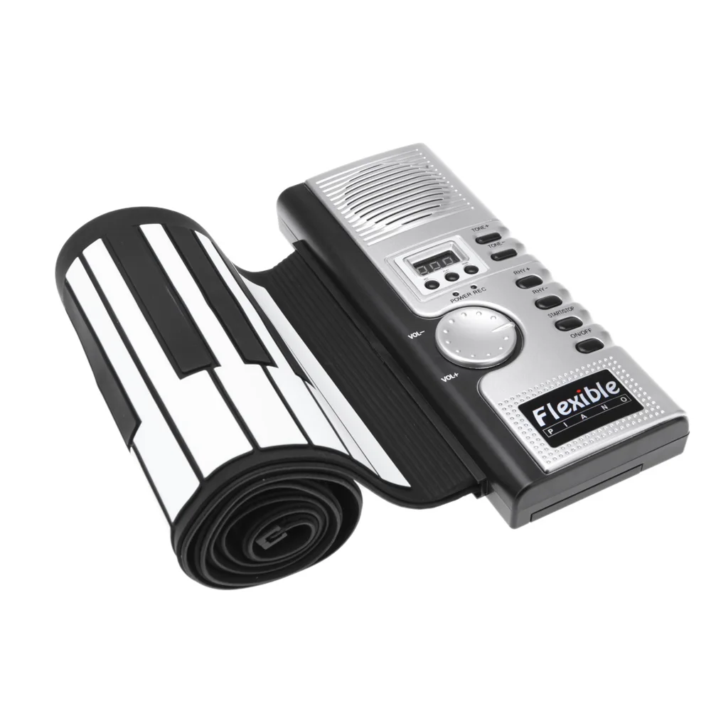 

HOT Sale Flexible Roll Up Electronic Soft Keyboard Piano Portable 61 Keys
