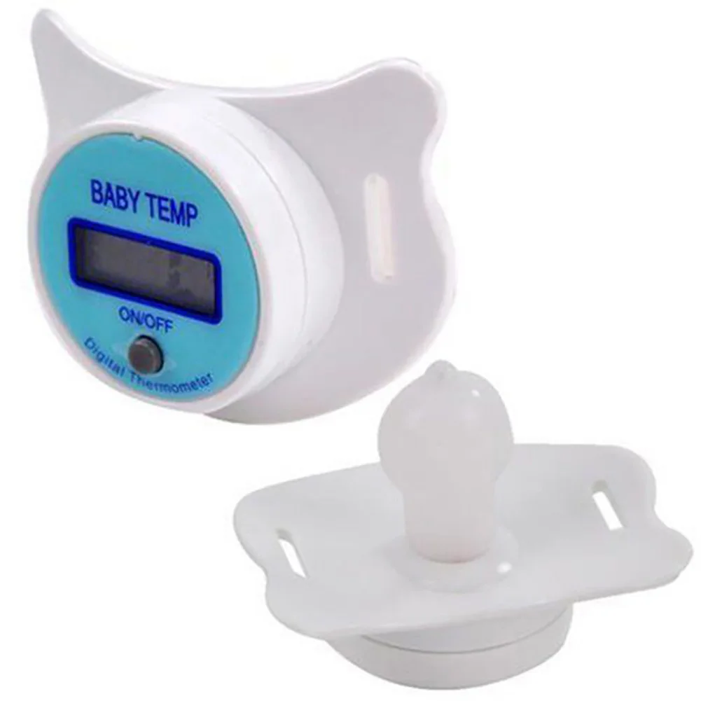 Детская ЖК-цифровая соска для безопасности здоровья, термометр температуры соска для забота о безопасности младенца