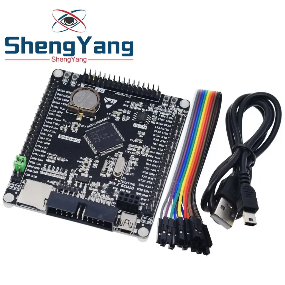 Плата разработки ShengYang STM32F407VET6 минимальная системная обучающая плата STM32 ARM для