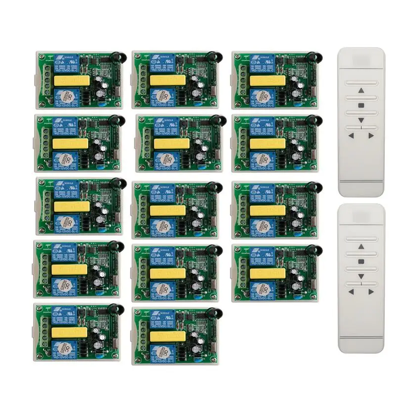 

Tubular motor garage door / projection screen / shutters AC 220 V RF Wireless Remote Control switch