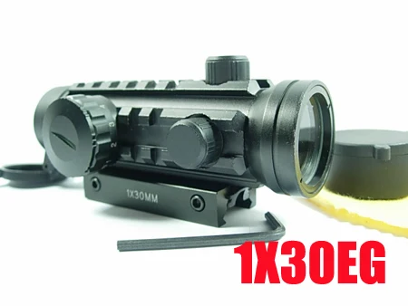 

1x30EG Dot Sight Range Finder Rifle Scope Hunting Scope Outdoor Airsoft Riflescope Optical Red Dot Sights