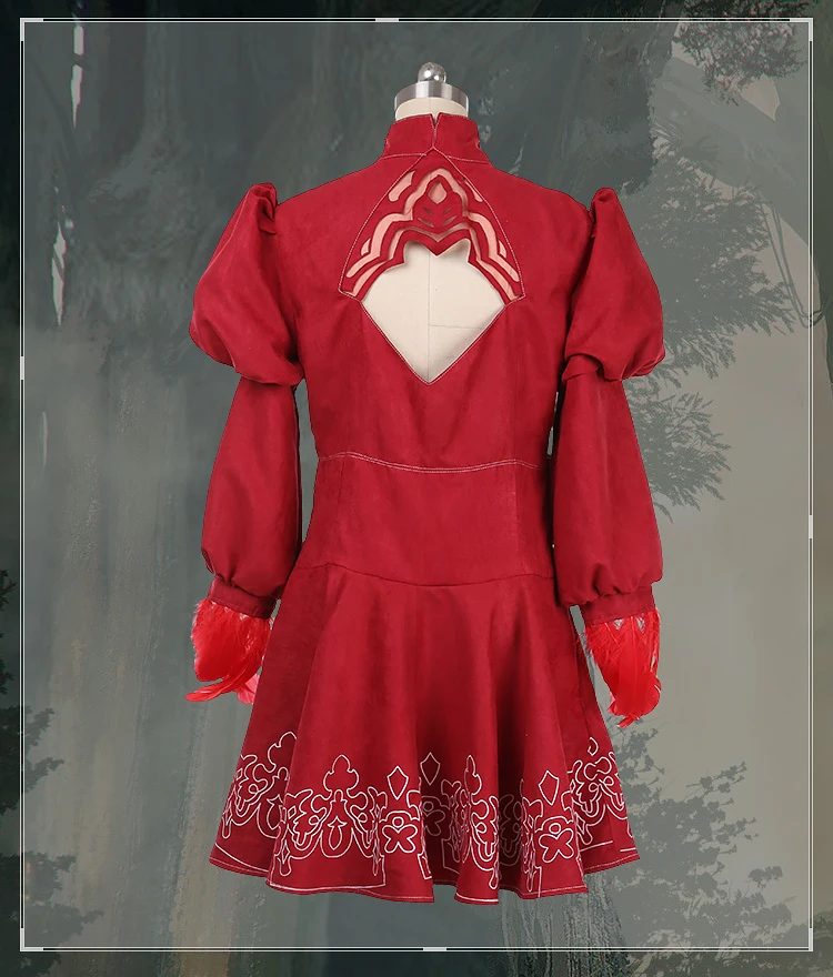Аниме Косплей NieR: Automata 2B платье 2b Косплей Костюм Черный Белый Красный версия на заказ