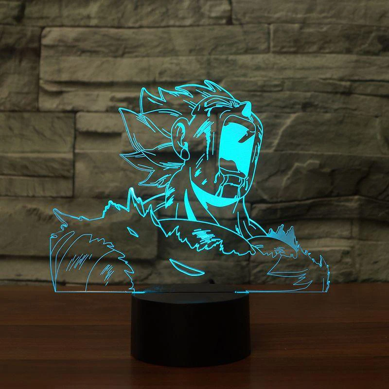 

Novelty 3D Led Visual Colorful Dragon Ball Lights Fixture USB Vegeta Creative Table Lamp Gifts Bedside Baby Sleeping Night Light