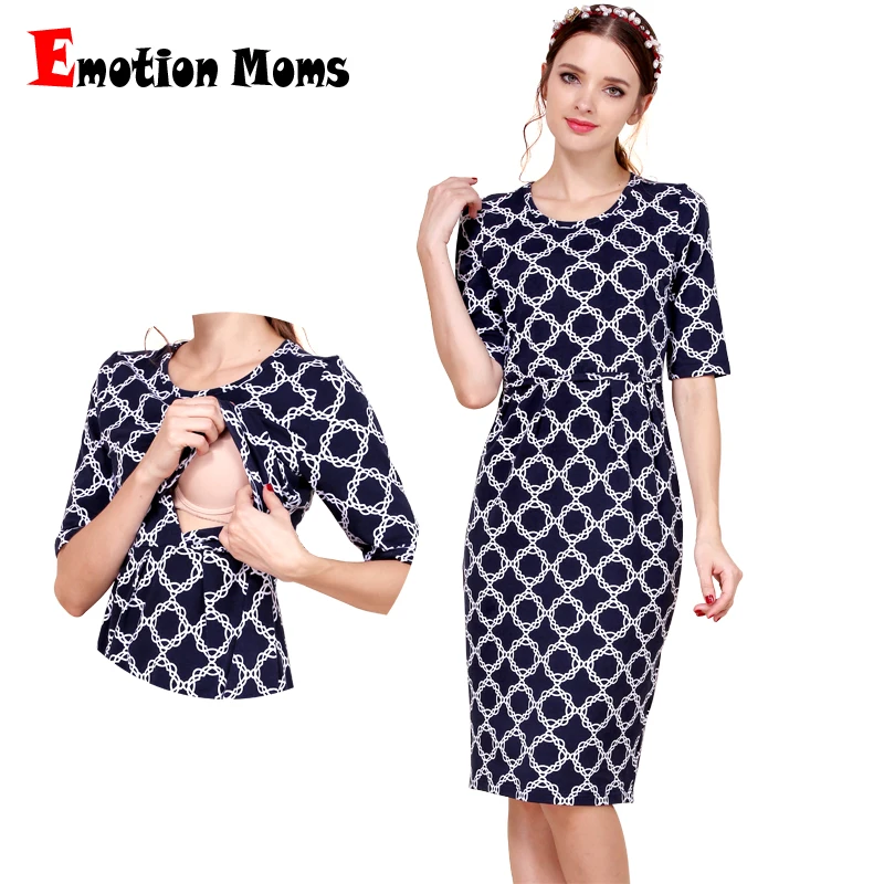 

New Cotton Maternity Clothes Party Maternity Dresses Breastfeeding Clothes for Pregnant Women Summer Nursing Dress Free shipping
