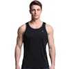 T-shirt sans manches à séchage rapide pour homme, haute élasticité, collant de Fitness, débardeur de gymnastique 4