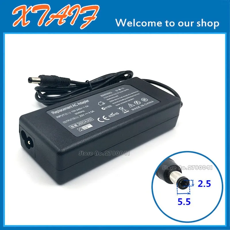 

NEW For LENOVO 20V 4.5A PA-1900-56LC 90W Notebook laptop supply power AC adapter charger cord With AC Cable