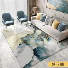 Ковры в скандинавском стиле для гостиной, декоративная линия, ковер для спальни, домашний диван, журнальный столик, толстый Полипропиленовый Коврик для пола, детские коврики