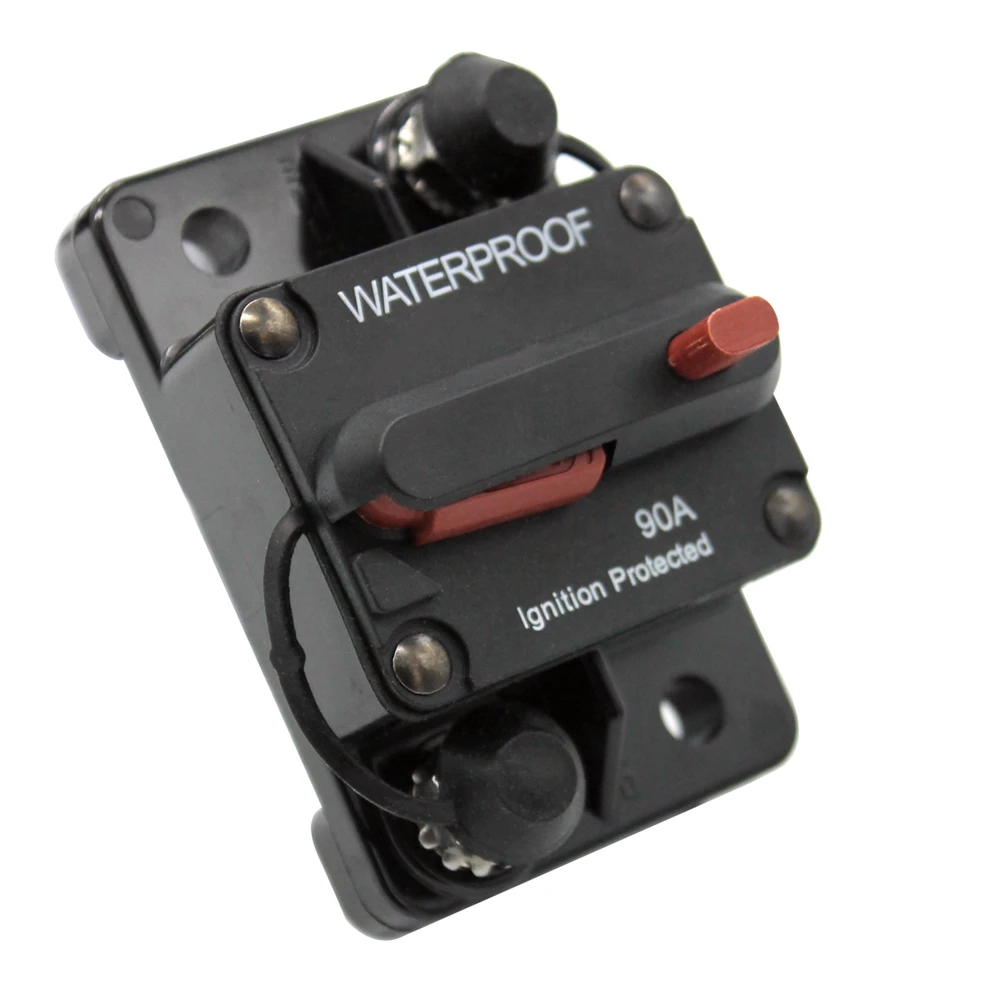 60 Amp In-Line DC Circuit Breaker Solar//Audio//Car//RV 60A//60AMP Fuse 12V//24V//32V