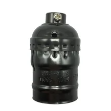 Ul-лампа E26E27 Эдисона винтовые розетки для лампочек Ретро винтажный подвесной светильник держатели потолочного светильника 10 шт./партия