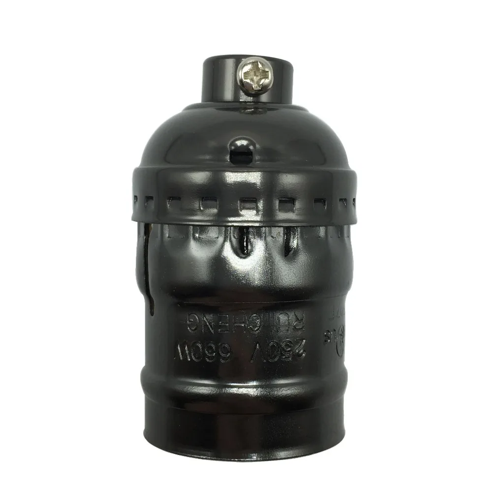 UL Lamp Bases E26E27 Edison Screw Bulb Sockets Retro Vintage Pendant
