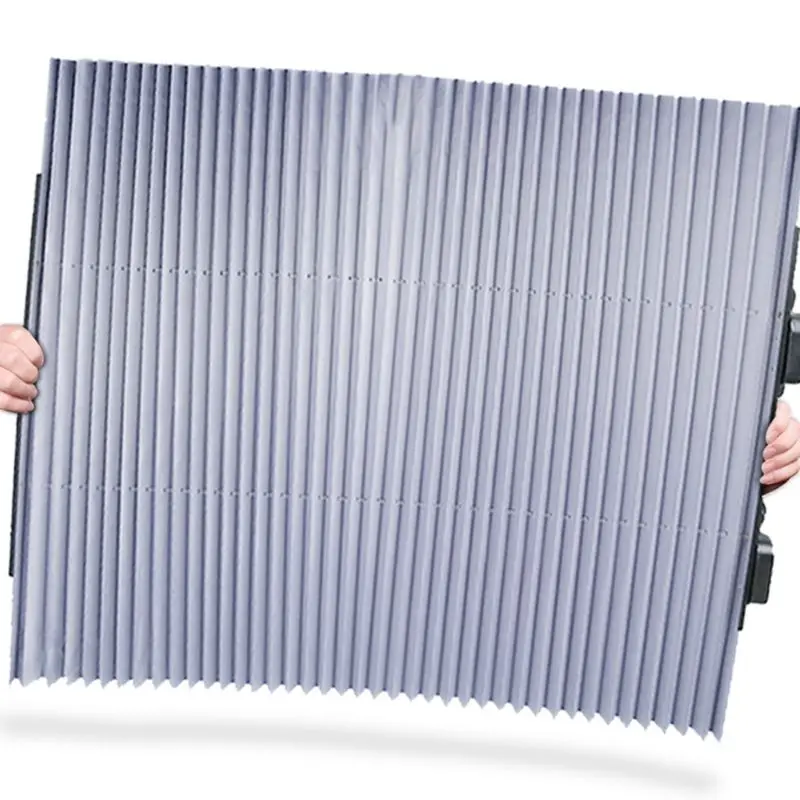 

46CM/65CM/70CM Retractable SUV Truck Car Front Windshield Sunshade Rear Window Sun Visor UV Protection Curtain
