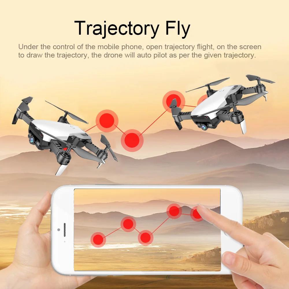 Teeggi M69G FPV RC Drone 4K с 1080P широкоугольной Wi Fi HD камерой складной мини Квадрокоптер
