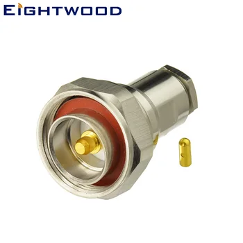 

Eightwood DIN 7/16 Plug Male RF Coaxial Connector Adapter with O-ring Crimp LMR 400 RG213 RG8 Cable for Antenna Systems