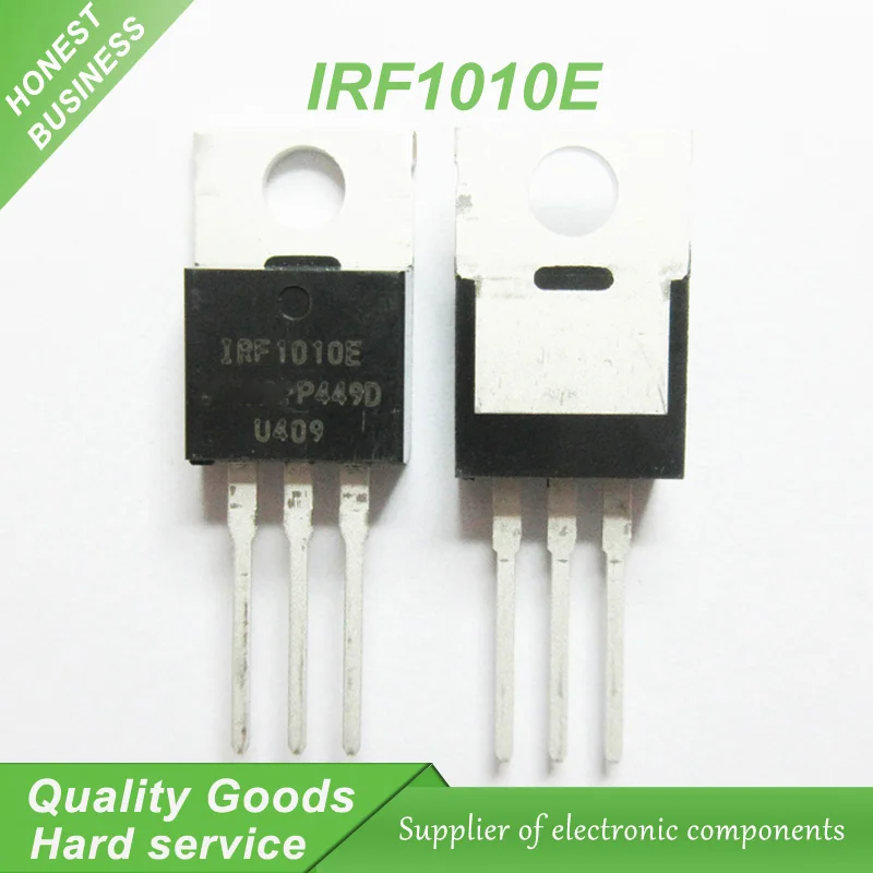 10pcs IRF1010E IRF1010 IRF1010EPBF MOSFET MOSFT 60V 81A 12mOhm 86.6nC ...