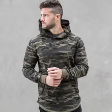 Новые мужские камуфляжные спортивные футболки Женский пуловер с длинными рукавами фитнес бодибилдинг беговые Толстовки Спортивная одежда черный