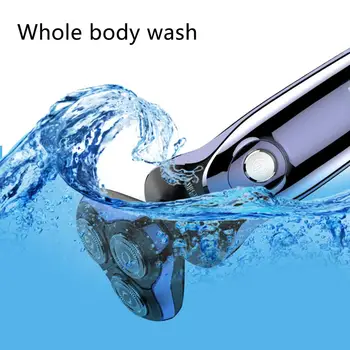 

4D Digital Display Multifunction Electric Shaver Wet and Dry Electric Razor For Men USB Rechargeable Waterproof Beard Shaving Ma