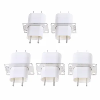 

5Pcs Electronic Microwave Oven Magnetron 4 Filament Pin Sockets Converter Home