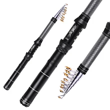 YUYU Telescopic Fishing Rod Portable spinning rod for fishing Fishing Rod Carp feeder Hard fishing rods Carbon fishing pole