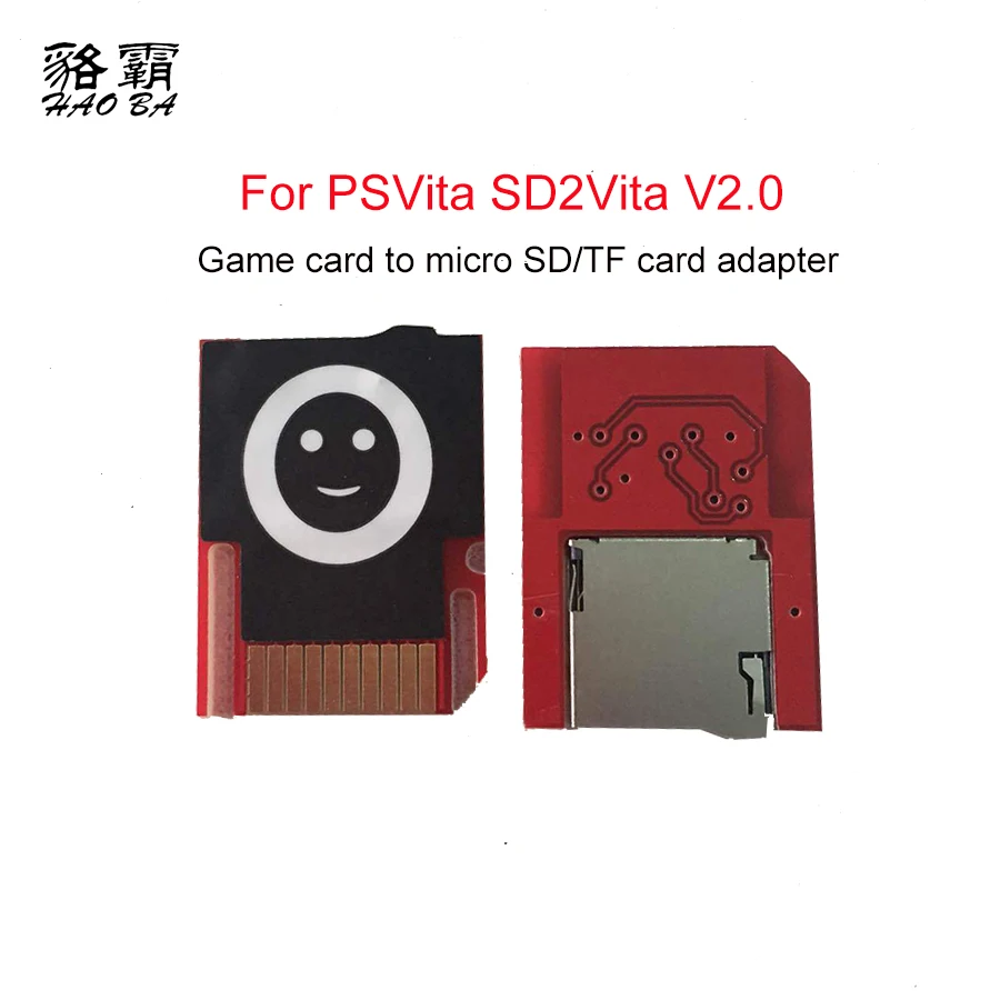 

For PSVita SD2Vita V2.0 Game Card to Micro SD/TF Card Adapter for PS Vita 1000 2000 Henkaku 3.60 SD2Vita Game Accessories