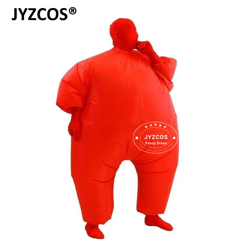 JYZCOS Adult Men Chub Suit Inflatable Costume Full Body Blow Up Fat Chub Disfraces Fancy Dress Halloween Party Cosplay Costume-- (8)