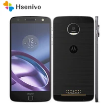 Разблокированный мобильный телефон Motorola MOTO Z XT1650-1 Android 4 Гб ОЗУ 32 Гб ПЗУ 5,5 ''13,0 МП NFC 2560*1440 4G LTE отремонтированный