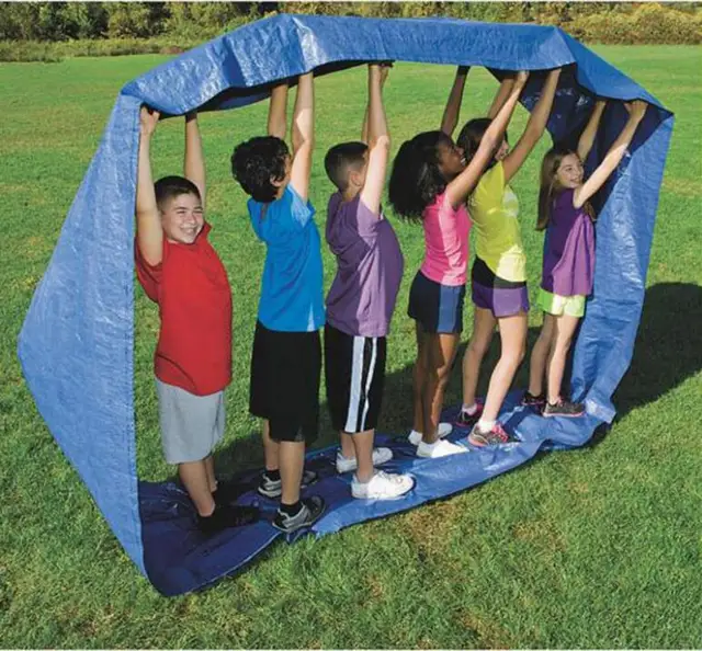 1 set kids outdoor team cooperation sense training interactive toys