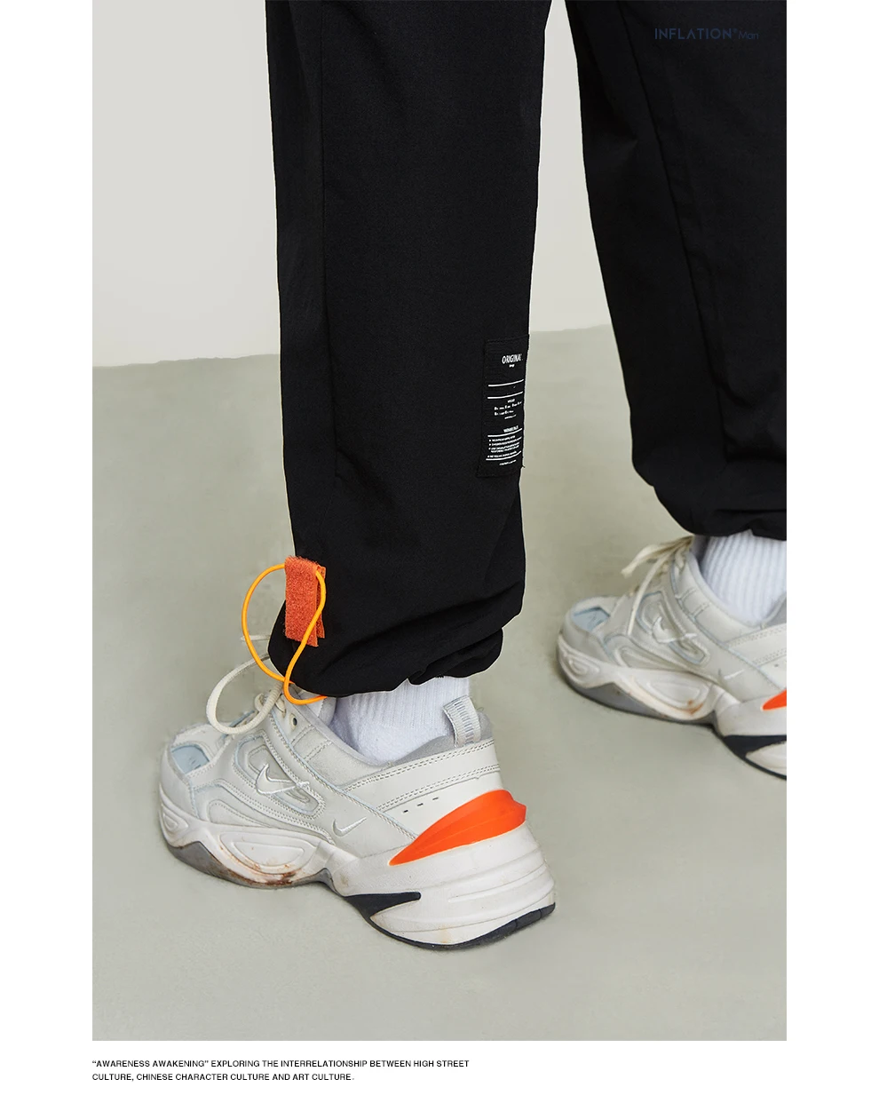Новинка, мужские шаровары с завязками в стиле хип-хоп, повседневные мужские брюки для бега с завязками на лодыжке, 81192W