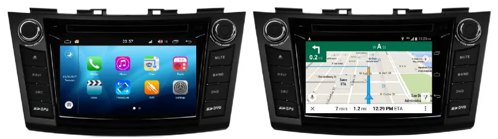 Best Car Radio DVD Player GPS Navigation For Suzuki Swift 2010~2017 Android HD Displayer System Audio Video Stereo In Dash Head Unit 1