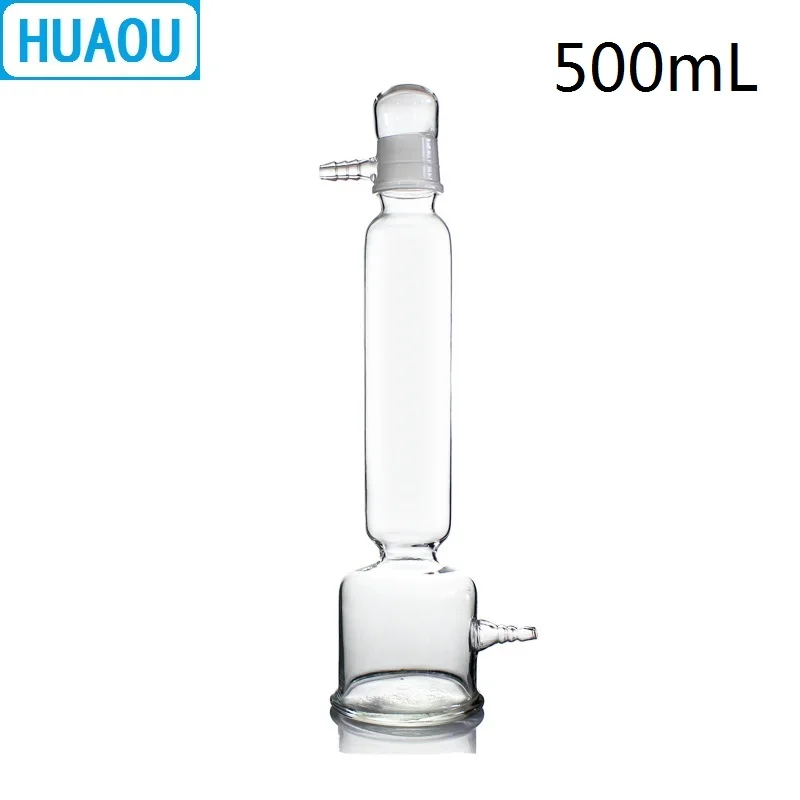 HUAOU 500mL Gas Drying Tower Clear Glass Laboratory Drying Equipmentin