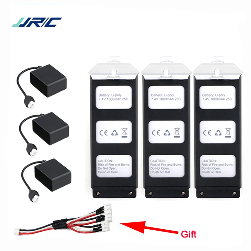 JJRC JJPRO X5 Аккумулятор 7 4 В 1800 мАч литий полимерный аккумулятор зарядное устройство