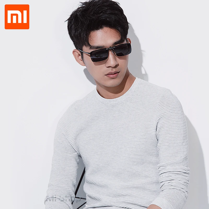 Cena Xiaomi TS klip okulary przeciwsłoneczne całkowite dopuszczalne połowy (TAC) obiektyw 10g ze stopu cynku 110 stopni losowo wzrost oczu Protector Mijia na zewnątrz podróży Xiaomi okulary przeciwsłoneczne