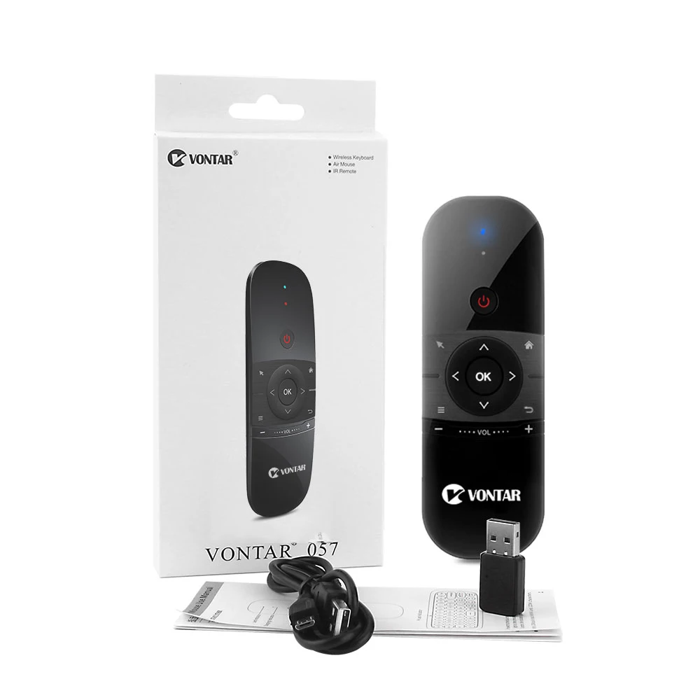 Беспроводная мини клавиатура W1 Air Fly Mouse Гироскопический датчик 2 4G дистанционное