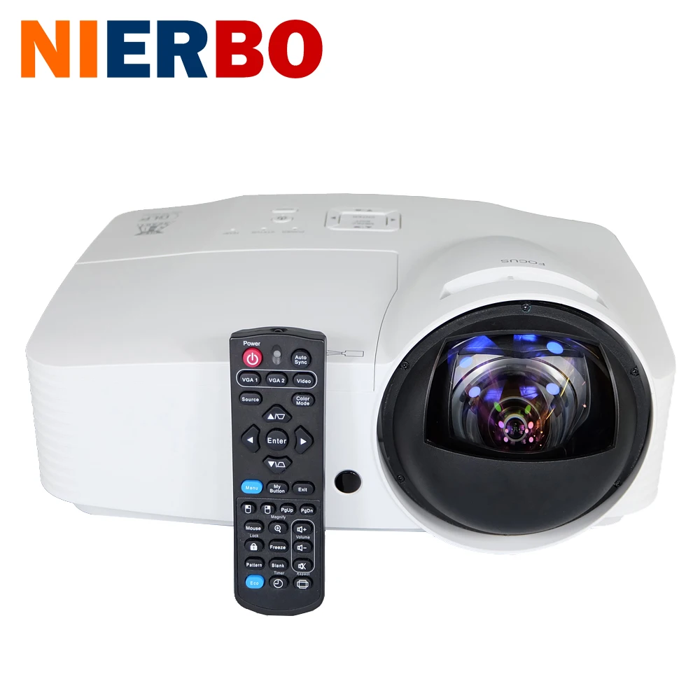 Ultra Short Throw Focus Daylight Projector 1080P Full HD 3D DLP Beamer