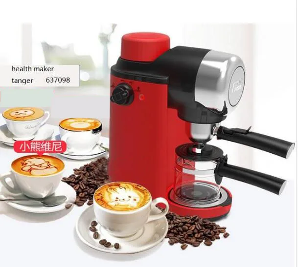 

Fxunshi MD-2005 Italian Coffee machine Home Semi-automatic Steam type Playing milk bubble Coffee machine DHL UPS Free shipping