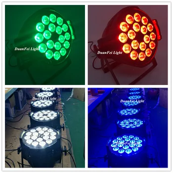 

16pcs High bright lyres dmx led par 12w rgbw 4in1 par led 18x12w