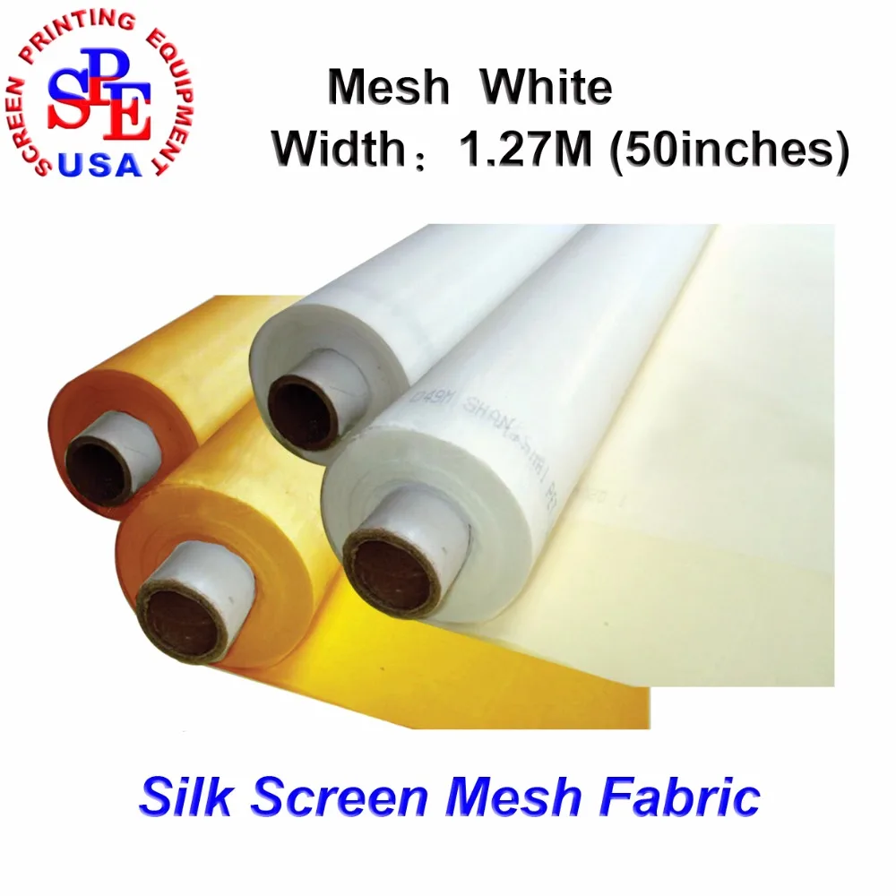 

Free shipping 1 meter polyester silk screen printing mesh 127cm width 16T/24T/32T/40T/44T/48T/56T/64T/7T/80T/100T