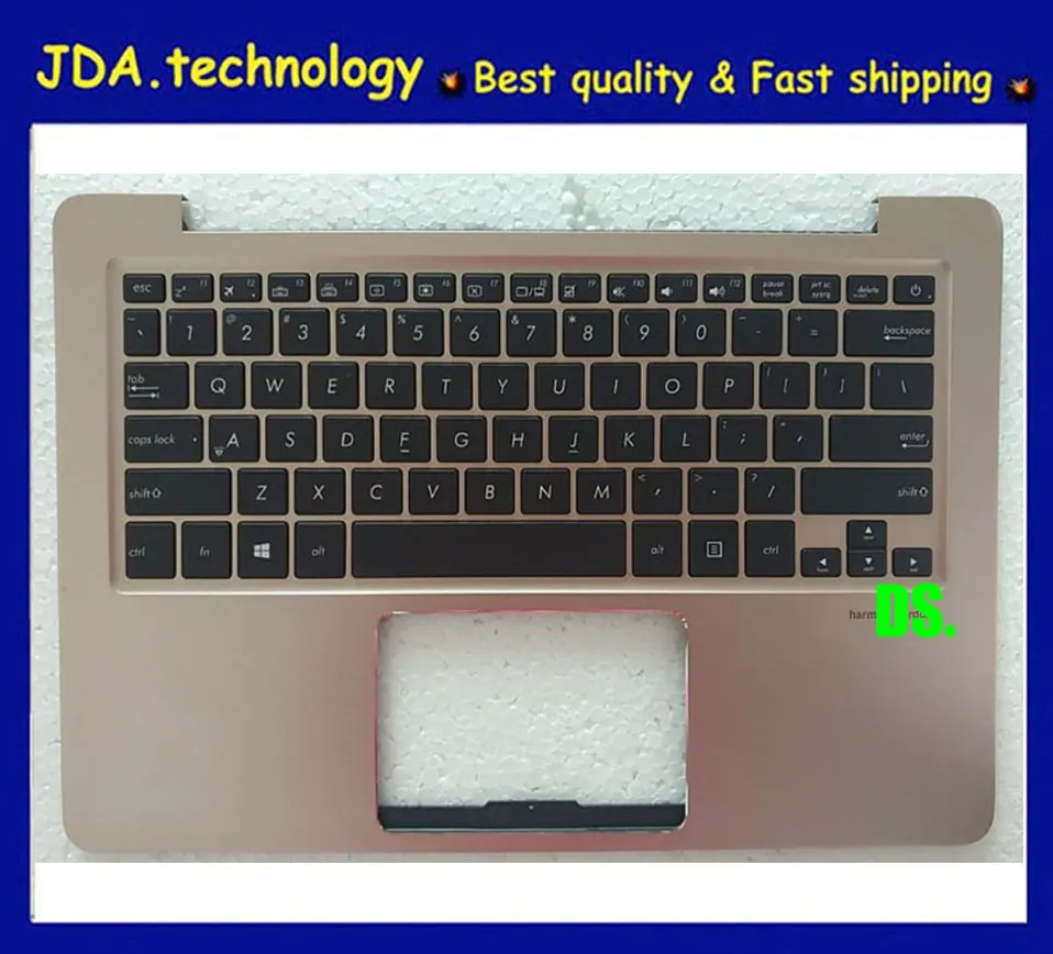 Wellendorff 95% 13," Топ чехол для ASUS U3000C U3000U U3000UQ palmest верхняя крышка американская клавиатура, золотой цвет