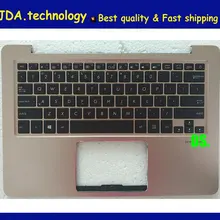 Wellendorff 95% 13," Топ чехол для ASUS U3000C U3000U U3000UQ palmest верхняя крышка американская клавиатура, золотой цвет