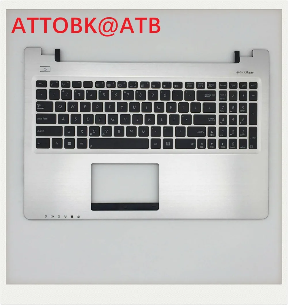 Новая английская клавиатура для ноутбука Asus S550CB K56 k56C K56CB K56CM K56CA A56 A56CB S56CB S56 английскую клавиатуру и Упор для рук крышка