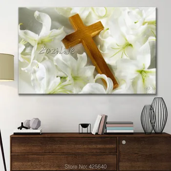 

Decorative Home decoration painting art decoration painting Jesus Christ Jesus Holy Thing The Cross print Giclee print on canvas