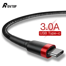 Rovtop usb type C кабель для USB C кабель для мобильного телефона Быстрая зарядка type C кабель для usb type C устройств LeTV