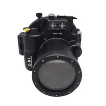 Mcoplus 40 M/130ft Водонепроницаемая подводная камера корпус для дайвинга Чехол для Olympus E-M1 12-40 мм