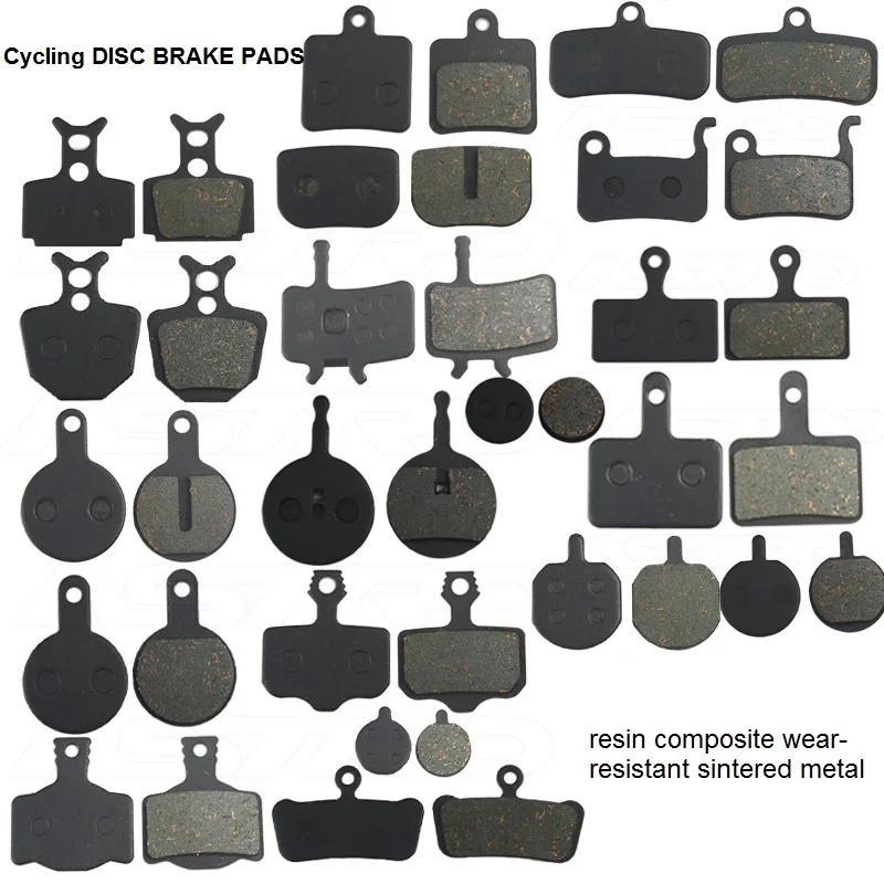 

MTB bicycle bike cycling disc brake pads semi-metallic brake pad for SHIMANO TEKTRO TPR/ 1 set 2 pieces