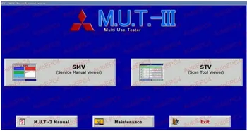 

M.U.T.-III PRE17031 Diagnostic Software [4.2017] Diagnostic Software For Mitsubishi
