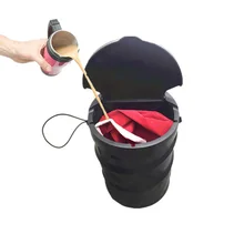 Автомобильный мусорный бак, Складывающийся держатель для мусора, чехол для мусора, автомобильный органайзер, сумка для хранения, сиденье для мусора, авто интерьер