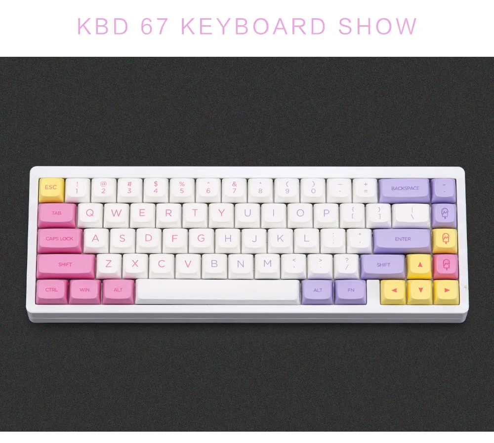 XDA брелки для мороженого PBT Dye-subbed ключи для cherry mx механическая клавиатура