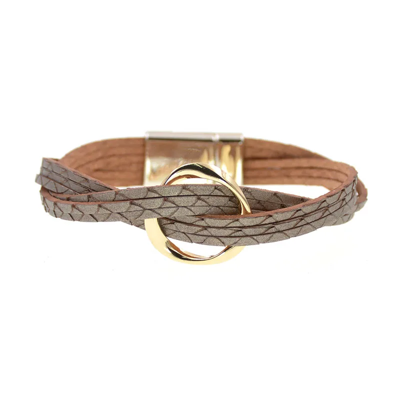 Bracelet Jewelry 18 Colors charm Leather Bracelets For Women & Men Multiple Layers wrap Bracelets Couple gifts fashion Jewelry